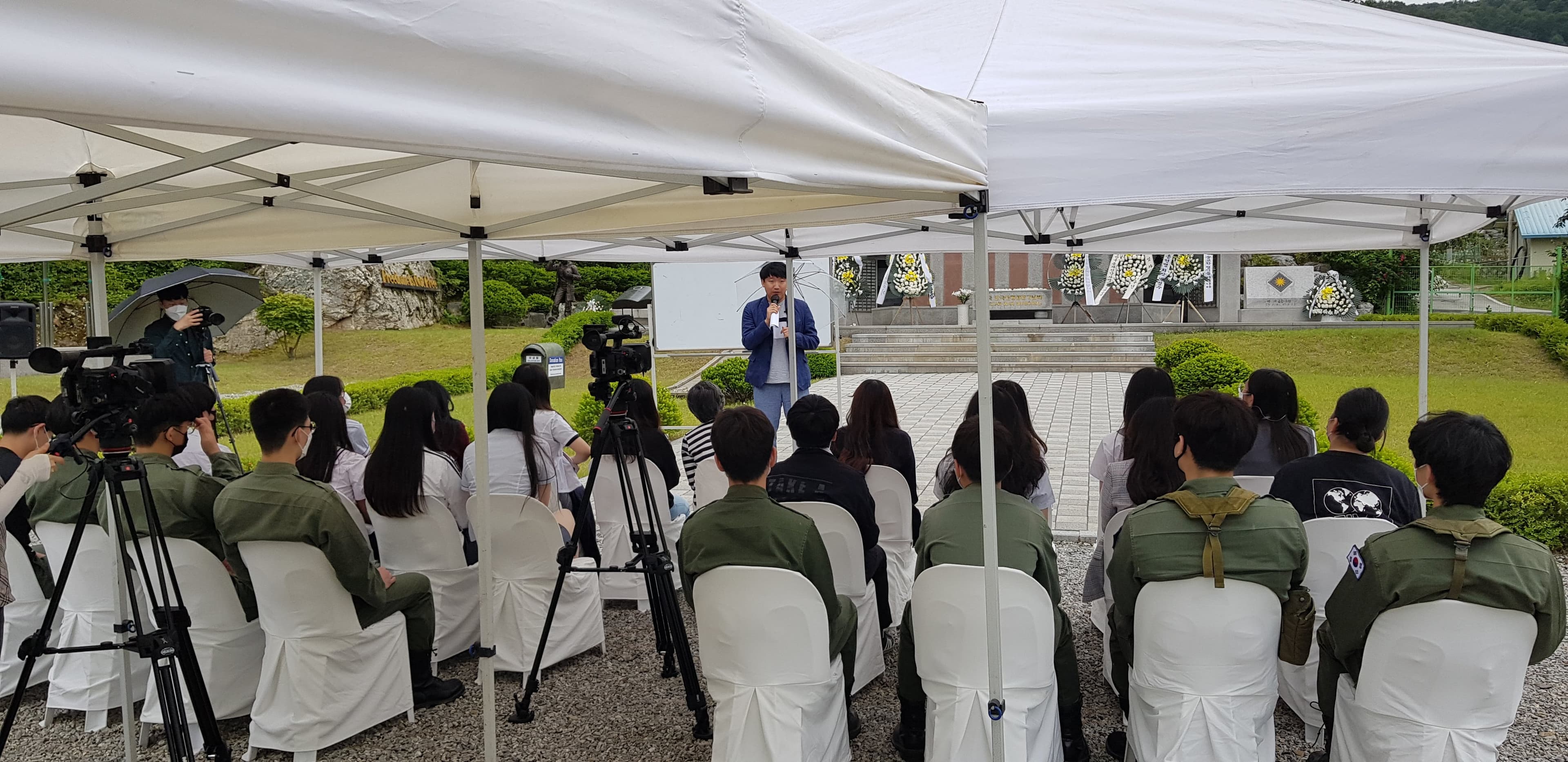 경기북부 보훈지청 사적지 탐방 및 강연 현장 사진 1