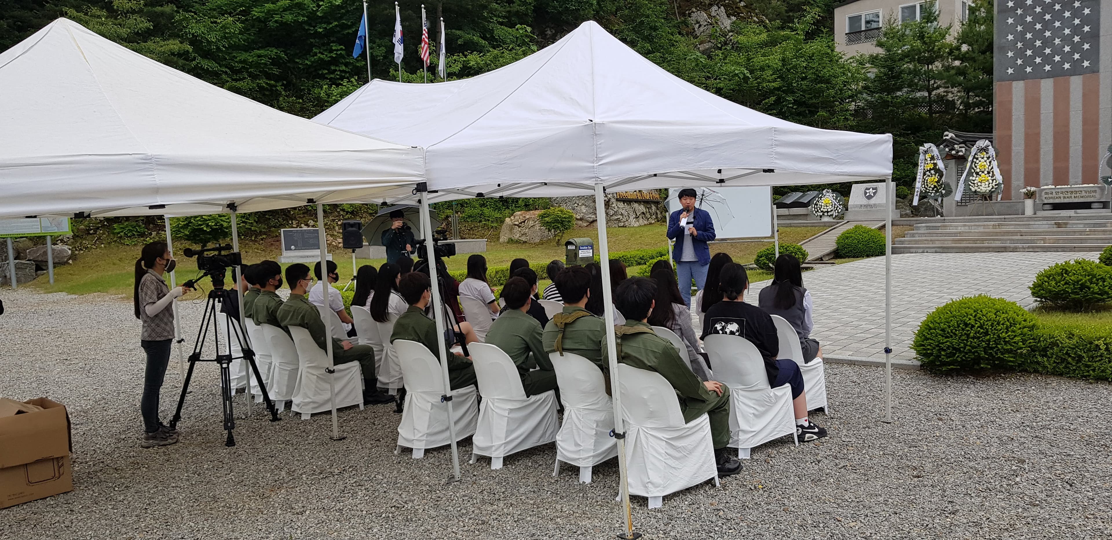 경기북부 보훈지청 사적지 탐방 및 강연 현장 사진 2